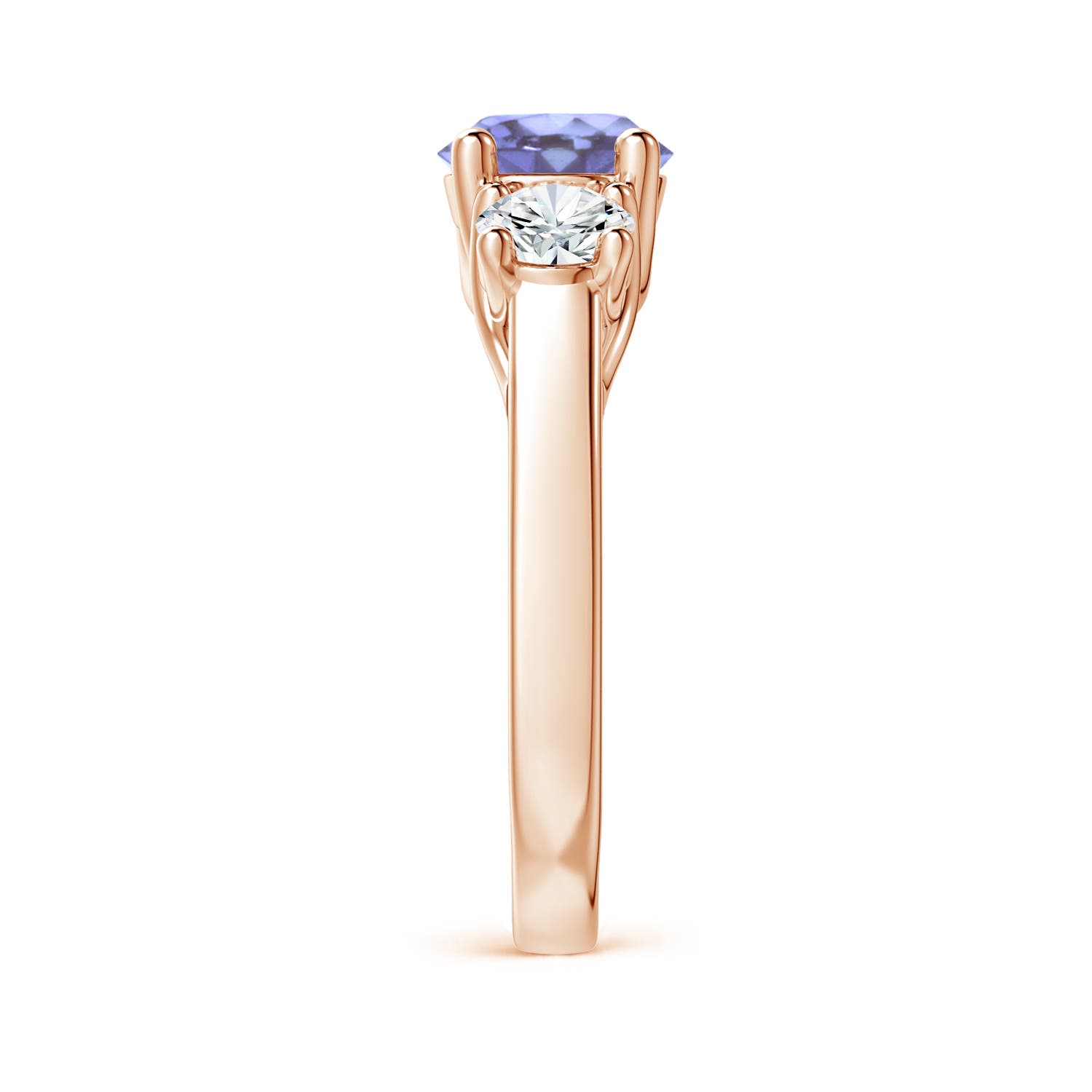 A - Tanzanite / 2.15 CT / 14 KT Rose Gold