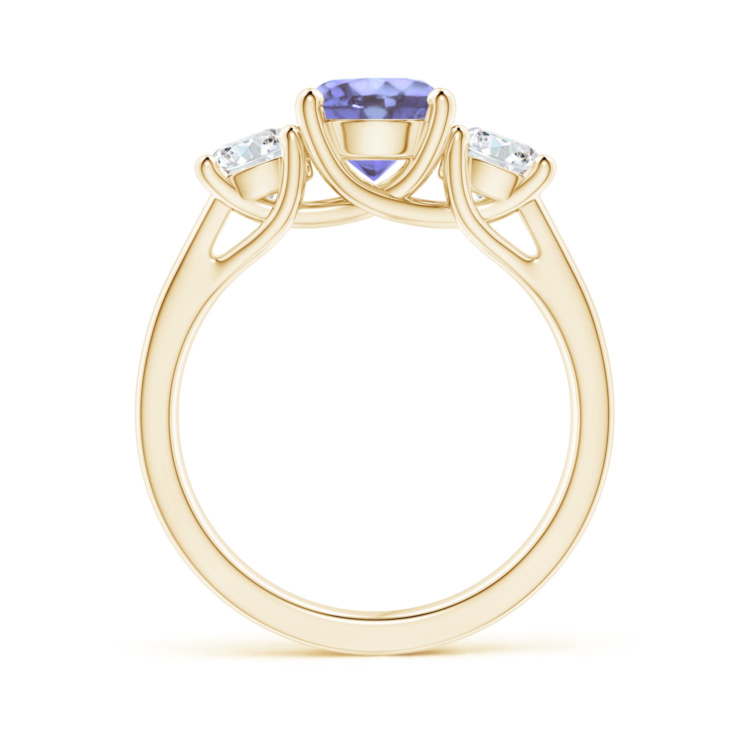 A - Tanzanite / 2.15 CT / 14 KT Yellow Gold