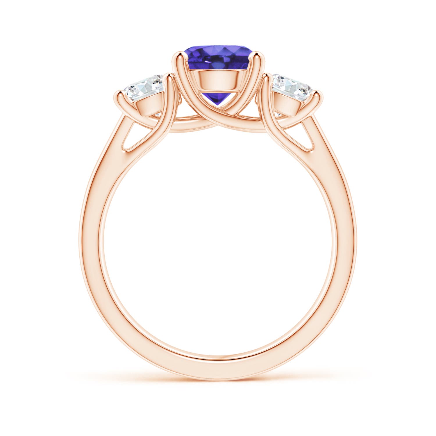 AA - Tanzanite / 2.15 CT / 14 KT Rose Gold