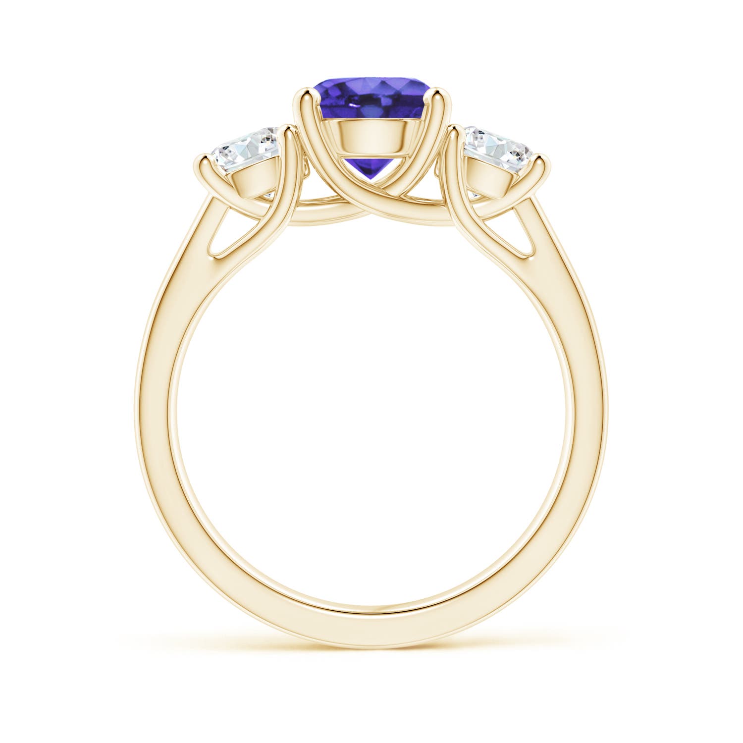 AA - Tanzanite / 2.15 CT / 14 KT Yellow Gold