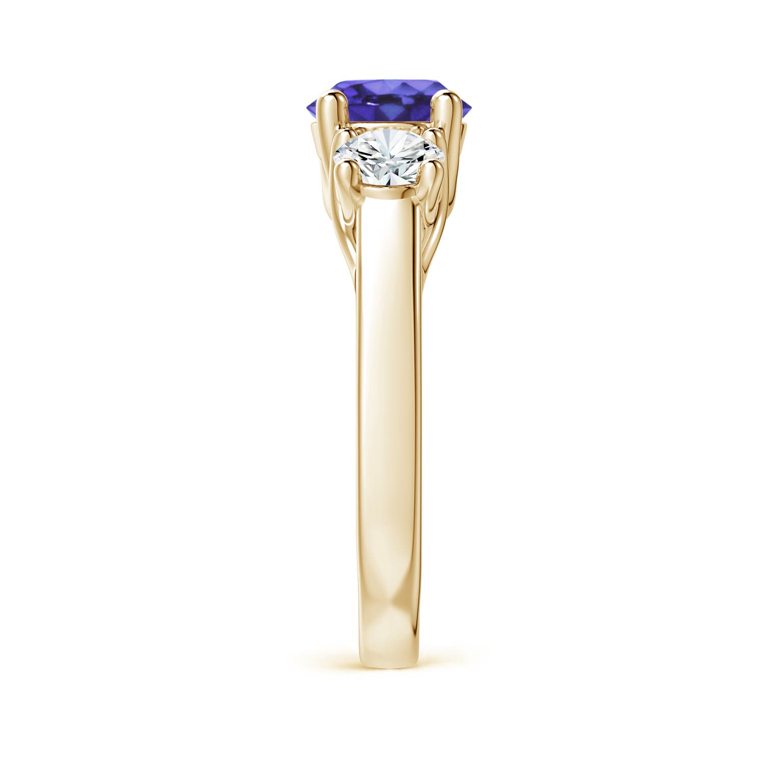 AA - Tanzanite / 2.15 CT / 14 KT Yellow Gold