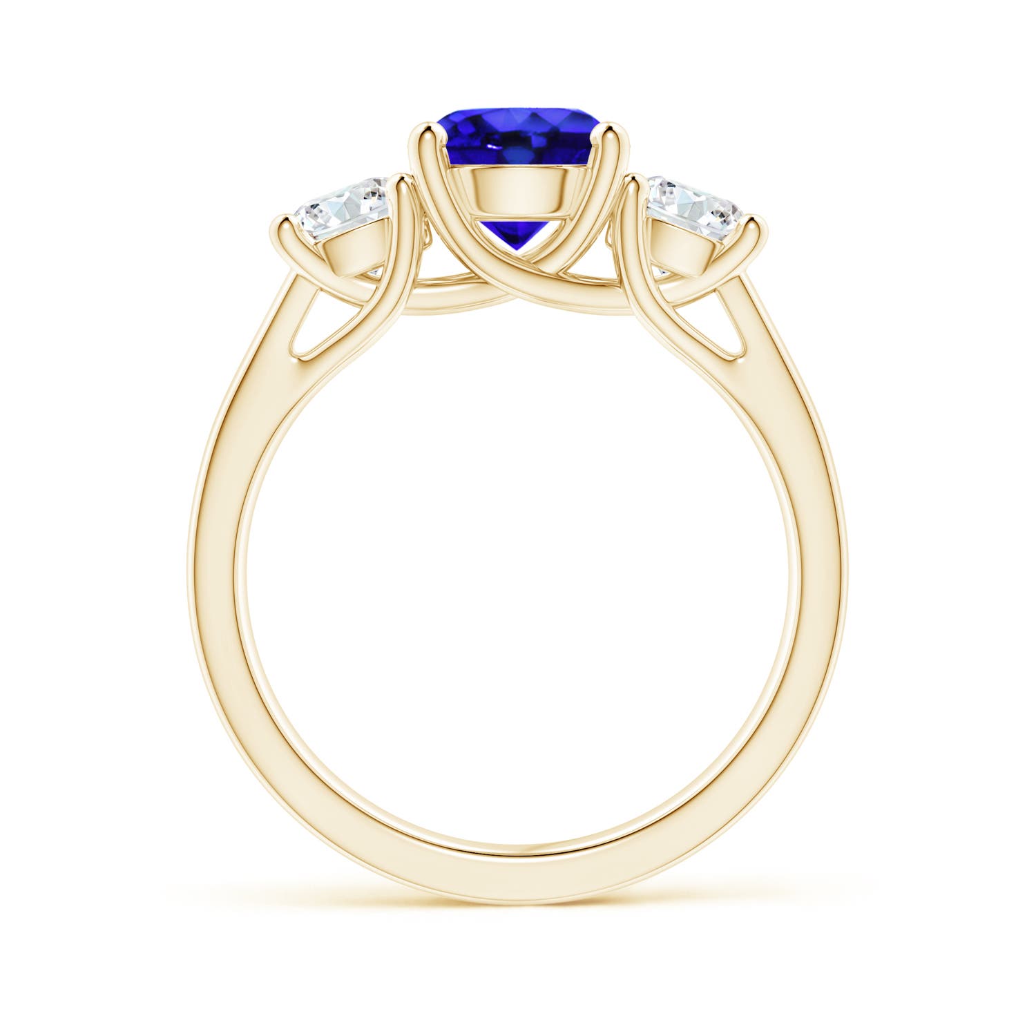 AAA - Tanzanite / 2.15 CT / 14 KT Yellow Gold