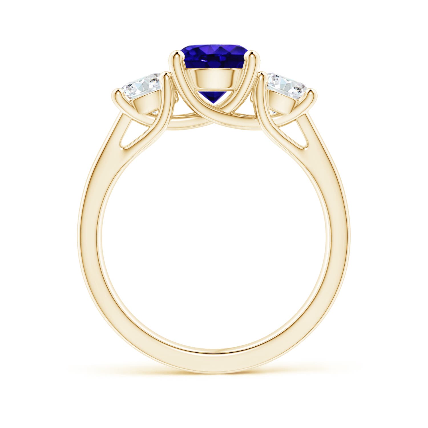 AAAA - Tanzanite / 2.15 CT / 14 KT Yellow Gold