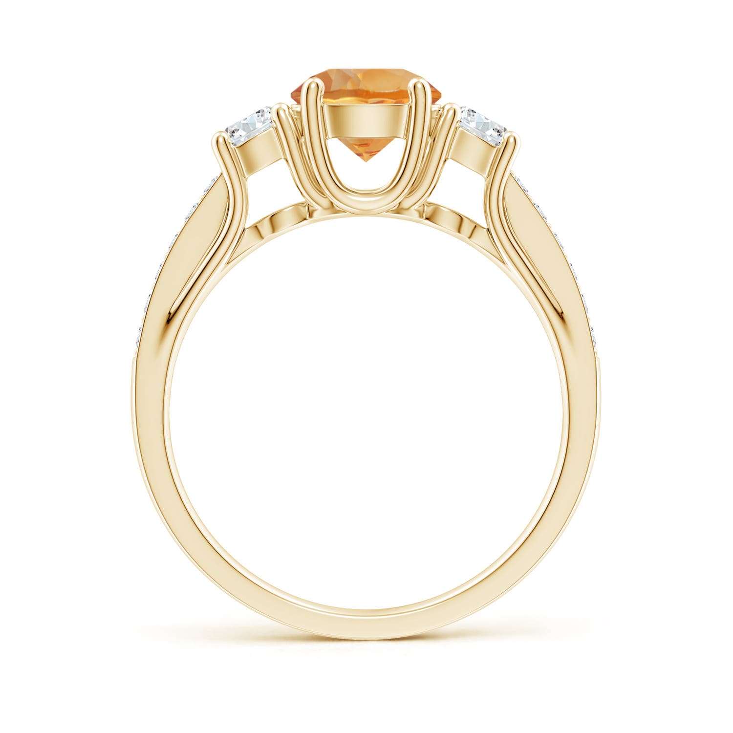 AA - Citrine / 1.14 CT / 14 KT Yellow Gold