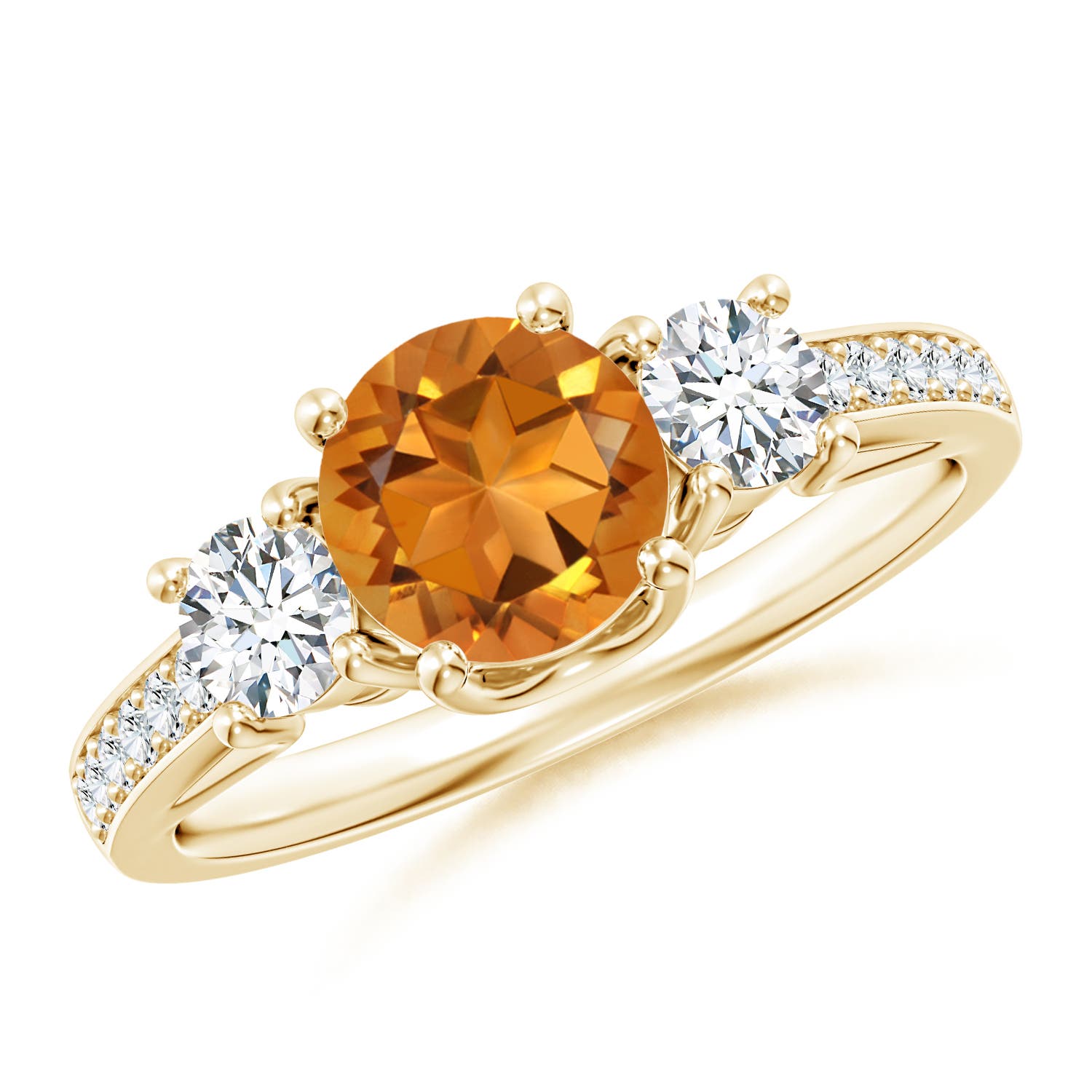 AAA - Citrine / 1.14 CT / 14 KT Yellow Gold