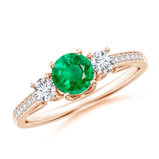 Round AAA Emerald