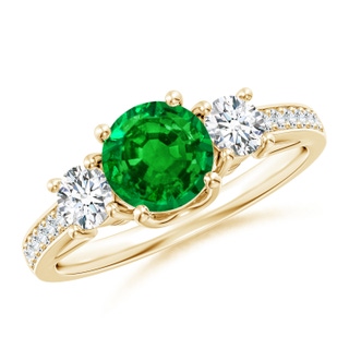 Round AAAA Emerald