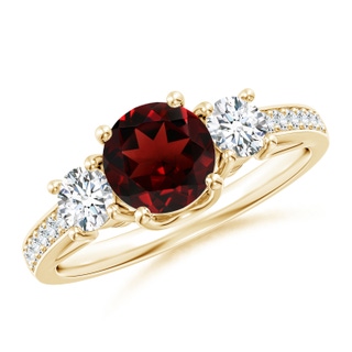 Round AAA Garnet