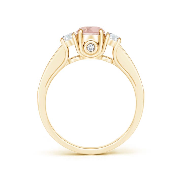 AAA - Morganite / 0.73 CT / 14 KT Yellow Gold