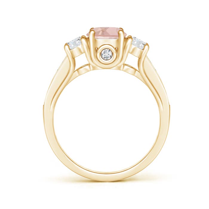 AAA - Morganite / 1.14 CT / 14 KT Yellow Gold