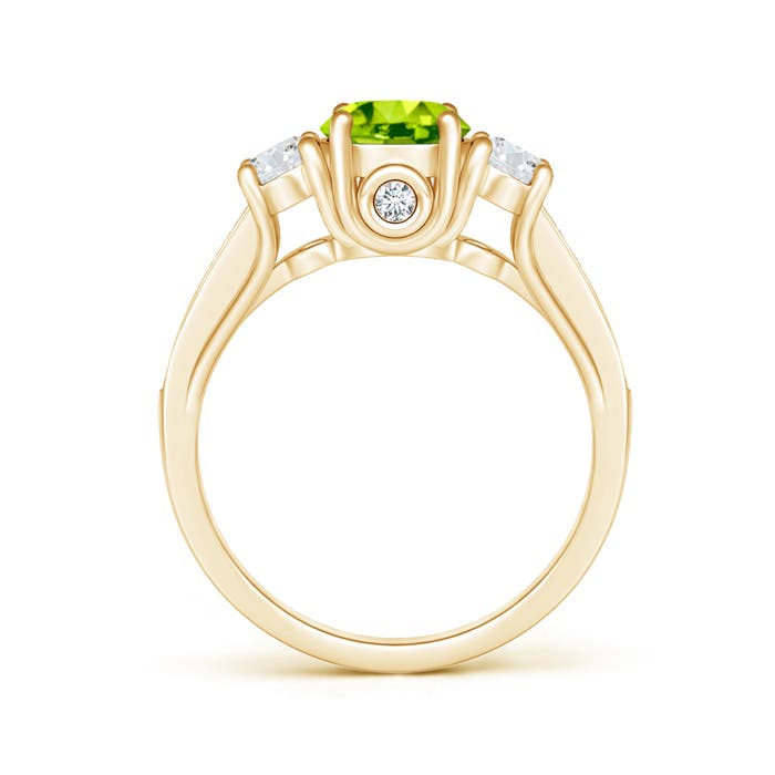 AAA - Peridot / 1.39 CT / 14 KT Yellow Gold