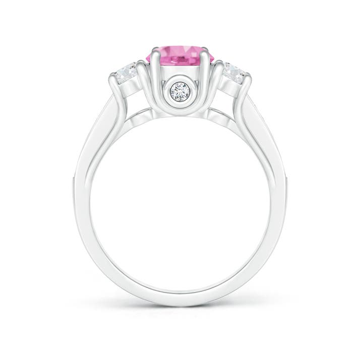 A - Pink Sapphire / 1.44 CT / 14 KT White Gold