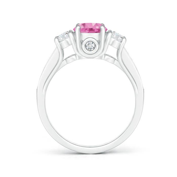 AA - Pink Sapphire / 1.44 CT / 14 KT White Gold