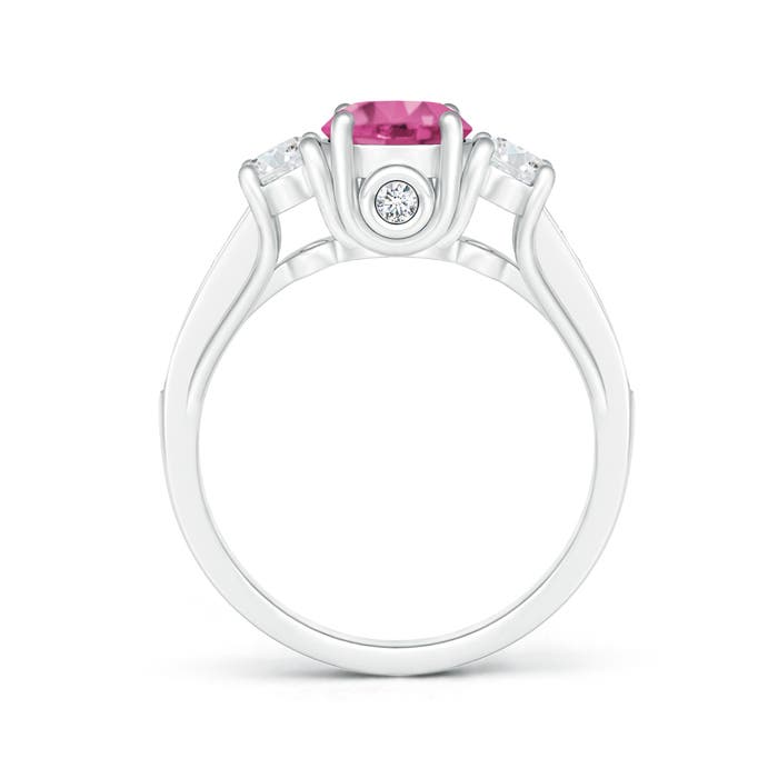 AAAA - Pink Sapphire / 1.44 CT / 14 KT White Gold