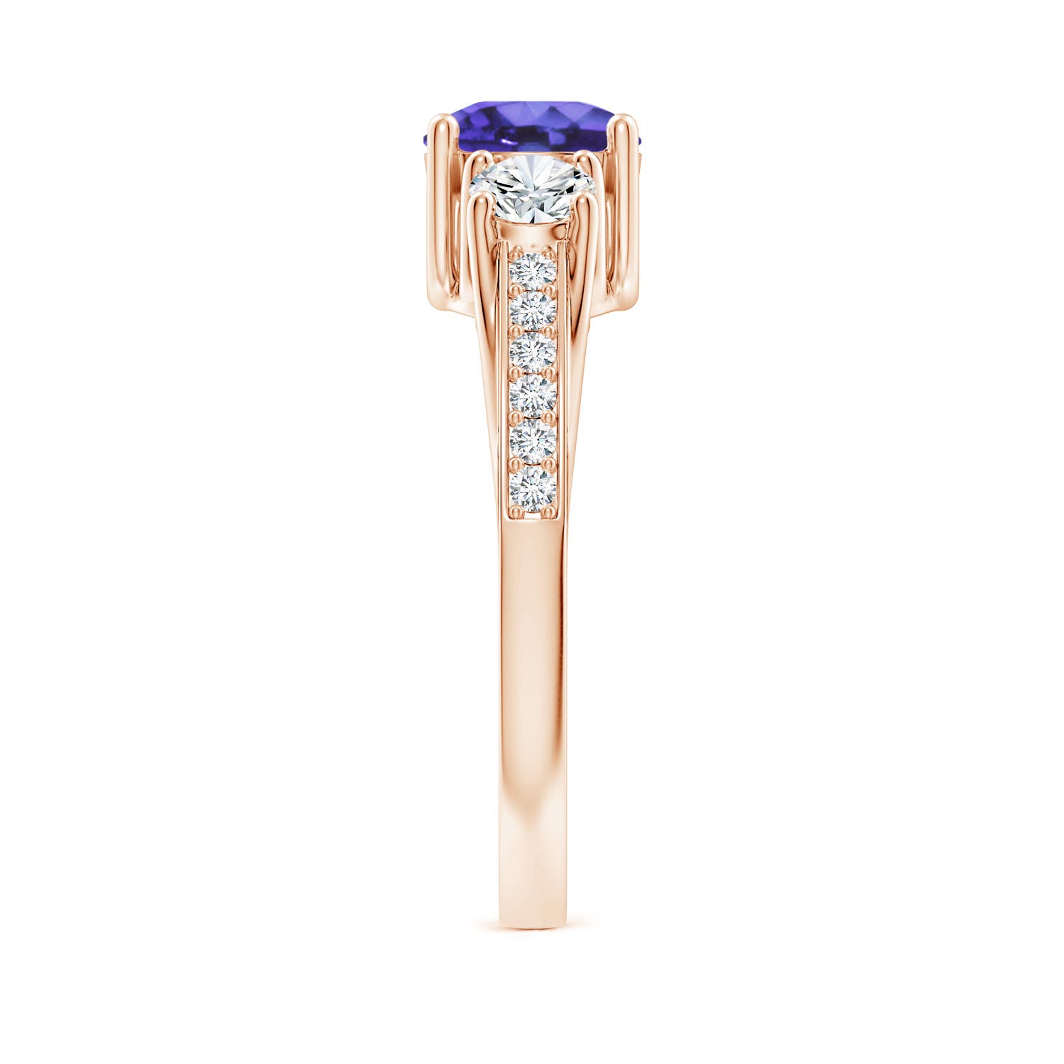 AA - Tanzanite / 1.34 CT / 14 KT Rose Gold