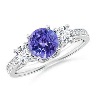 Round AA Tanzanite