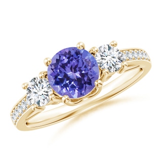 Round AA Tanzanite