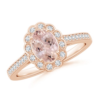 Oval AA Morganite