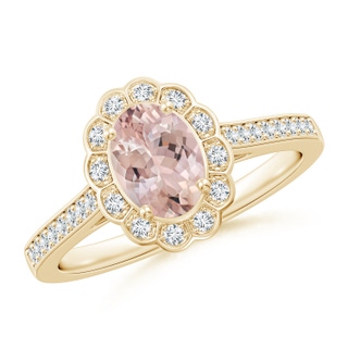 Oval AA Morganite