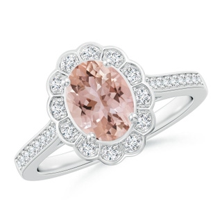 Oval AAA Morganite