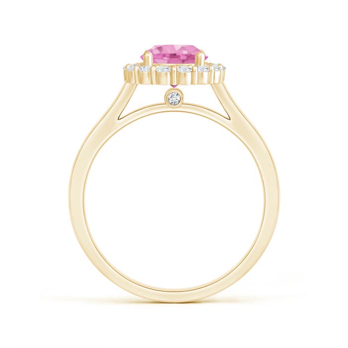 A - Pink Sapphire / 1.48 CT / 14 KT Yellow Gold