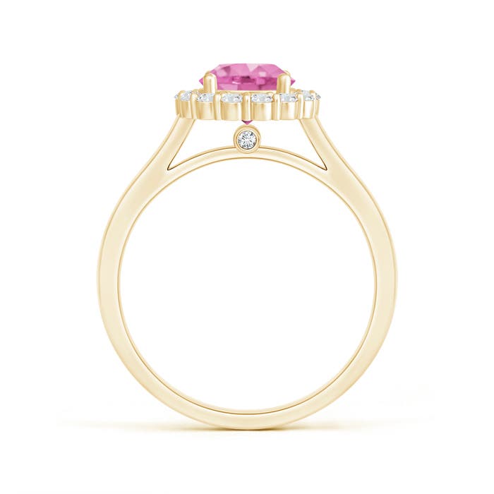 AA - Pink Sapphire / 1.48 CT / 14 KT Yellow Gold