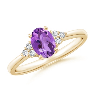 Oval AA Amethyst