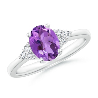Oval AA Amethyst