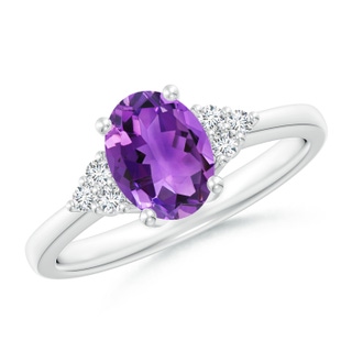 Oval AAA Amethyst