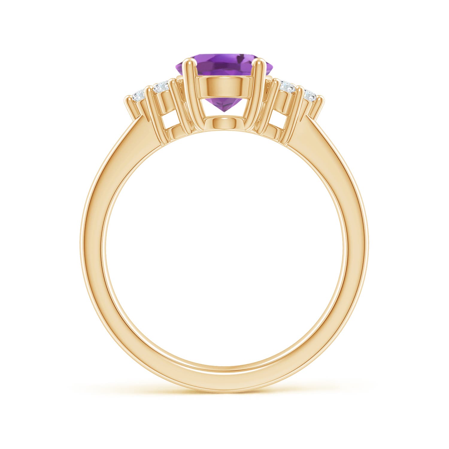 A - Amethyst / 1.75 CT / 14 KT Yellow Gold