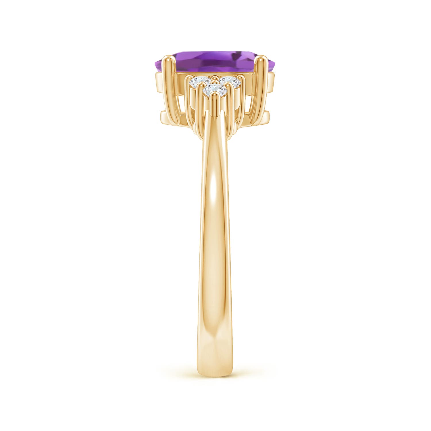 A - Amethyst / 1.75 CT / 14 KT Yellow Gold