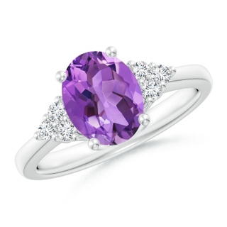 Oval AA Amethyst