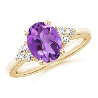 Oval AA Amethyst