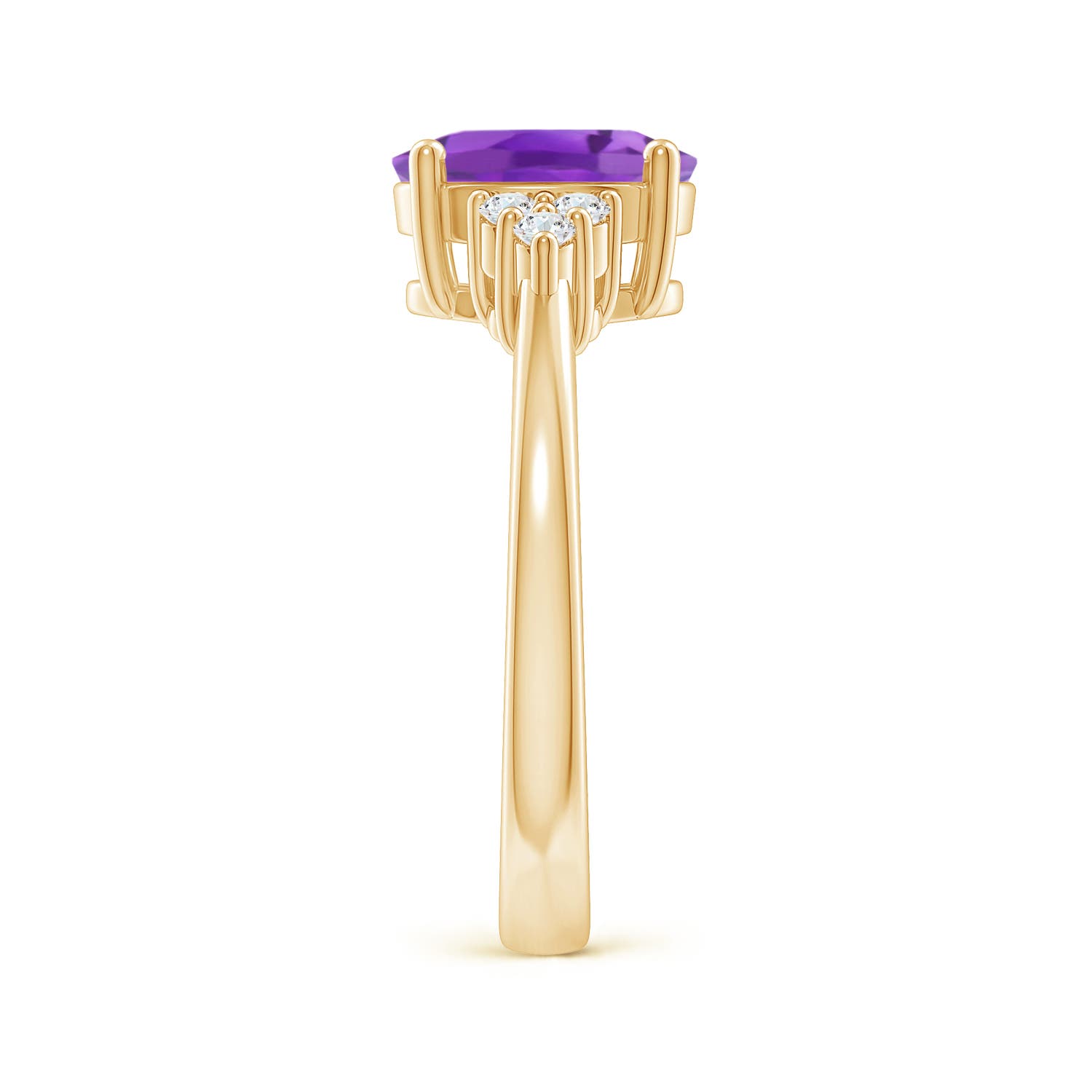 AA - Amethyst / 1.75 CT / 14 KT Yellow Gold