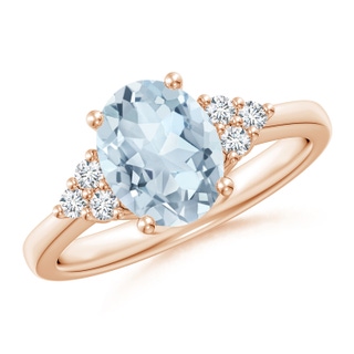 Oval A Aquamarine