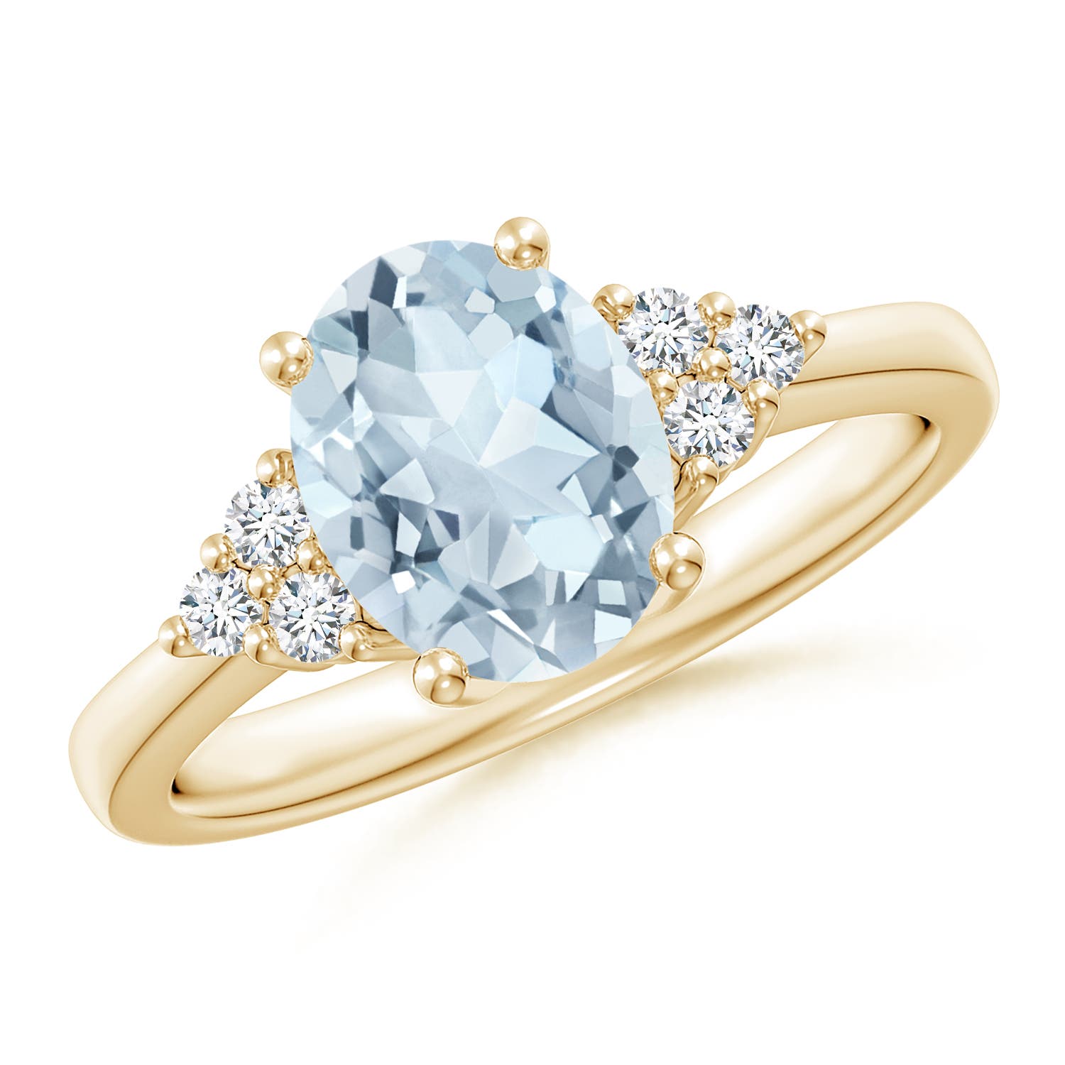 A - Aquamarine / 1.65 CT / 14 KT Yellow Gold