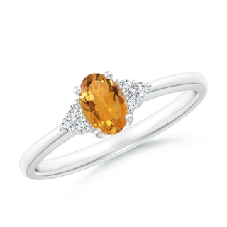 Oval AA Citrine