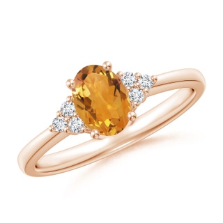 Oval AA Citrine