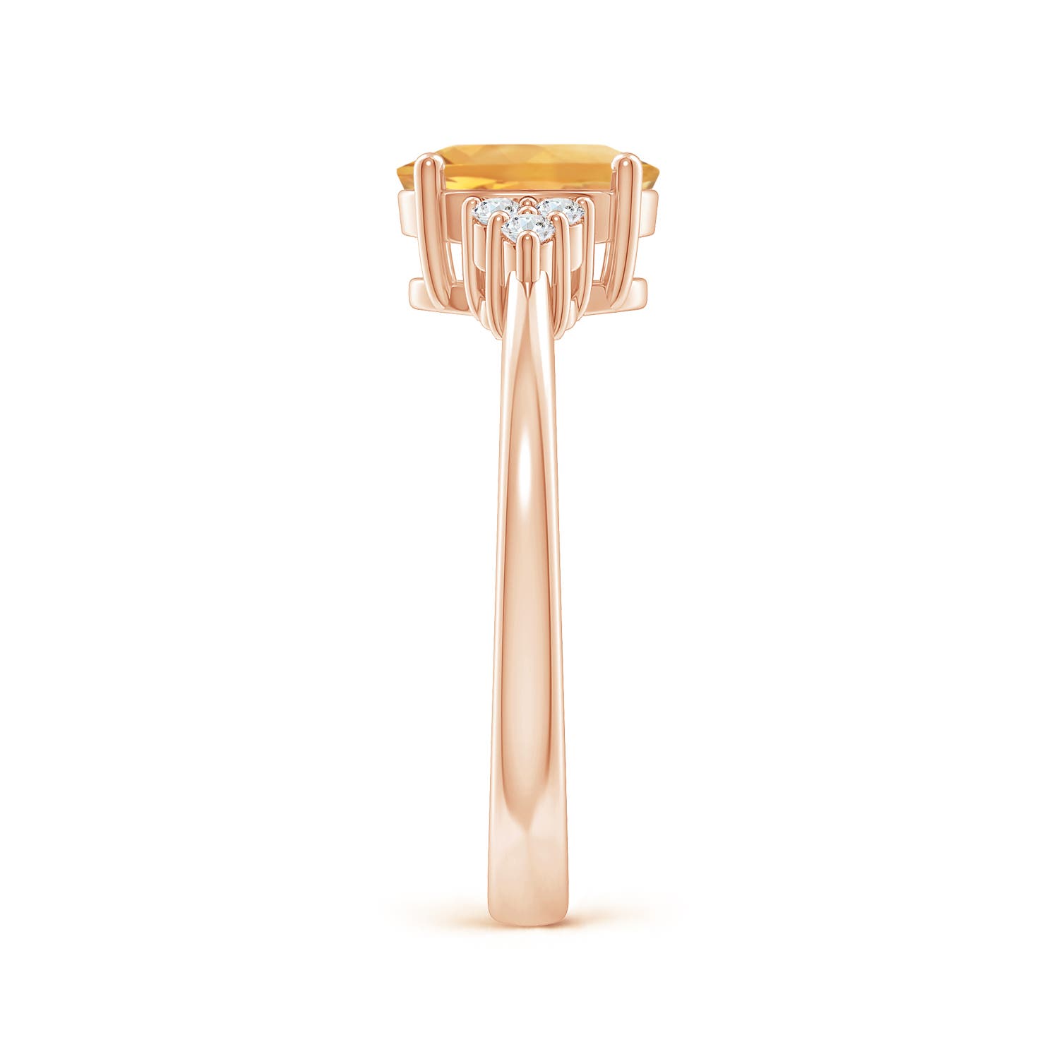 A - Citrine / 1.21 CT / 14 KT Rose Gold