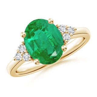 Oval AA Emerald