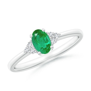 Oval AA Emerald