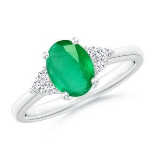 Oval A Emerald