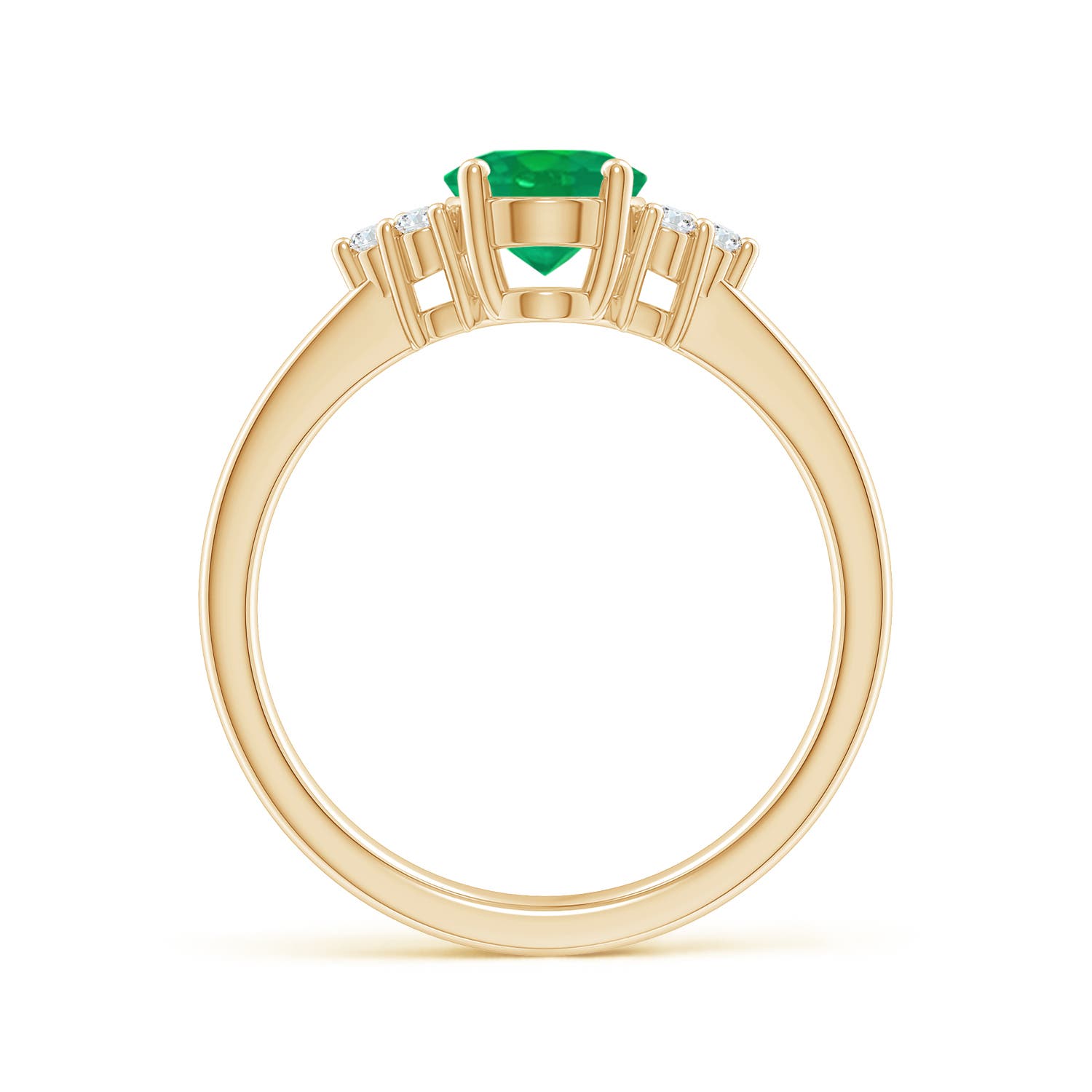 AA - Emerald / 1.21 CT / 14 KT Yellow Gold