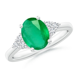 Oval A Emerald