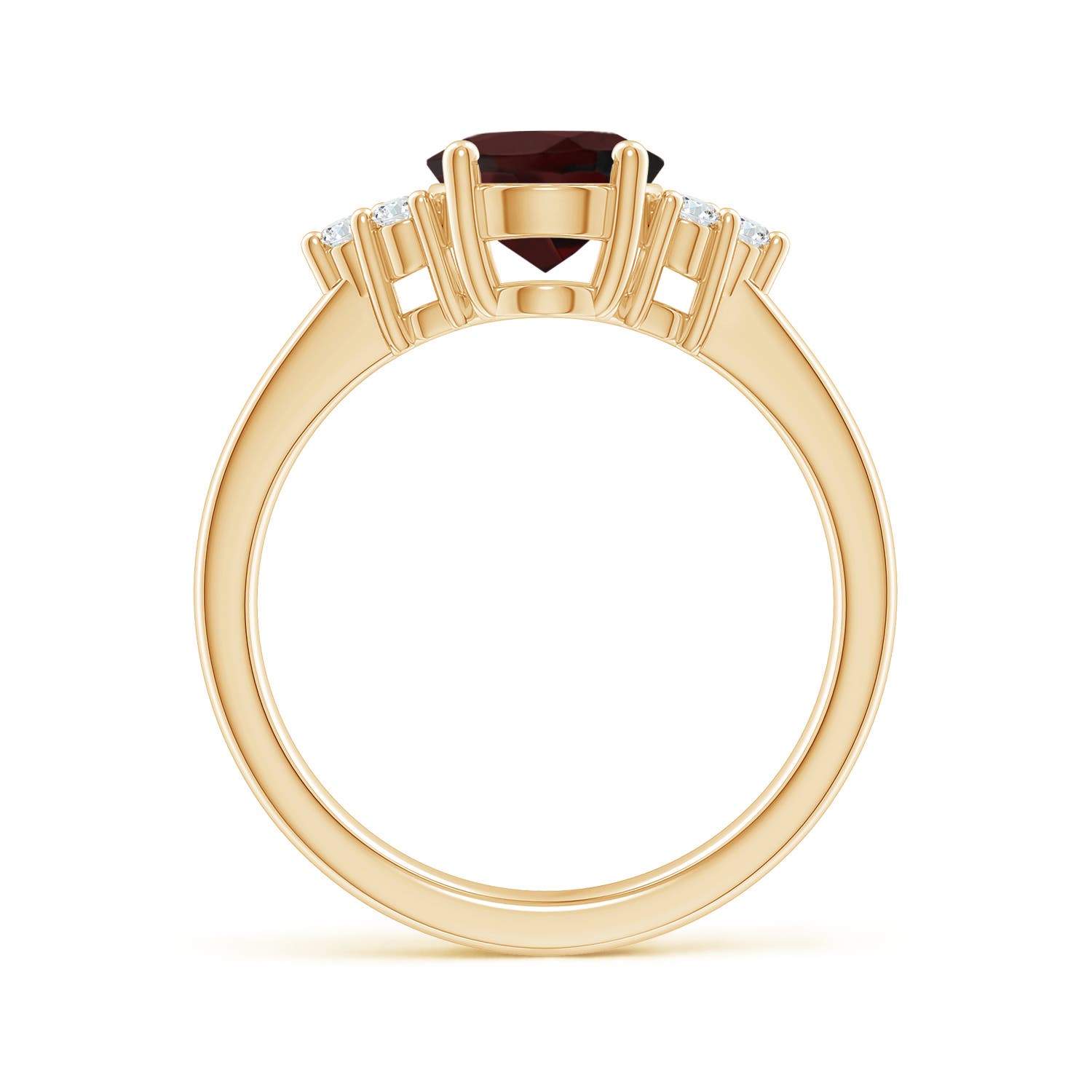 A - Garnet / 2.15 CT / 14 KT Yellow Gold