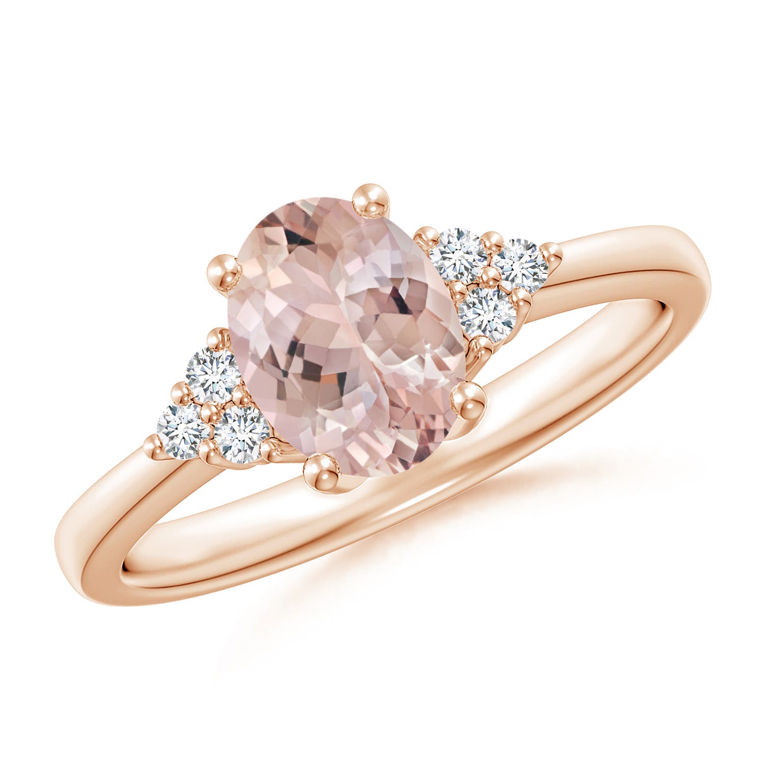 AA - Morganite / 1.21 CT / 14 KT Rose Gold