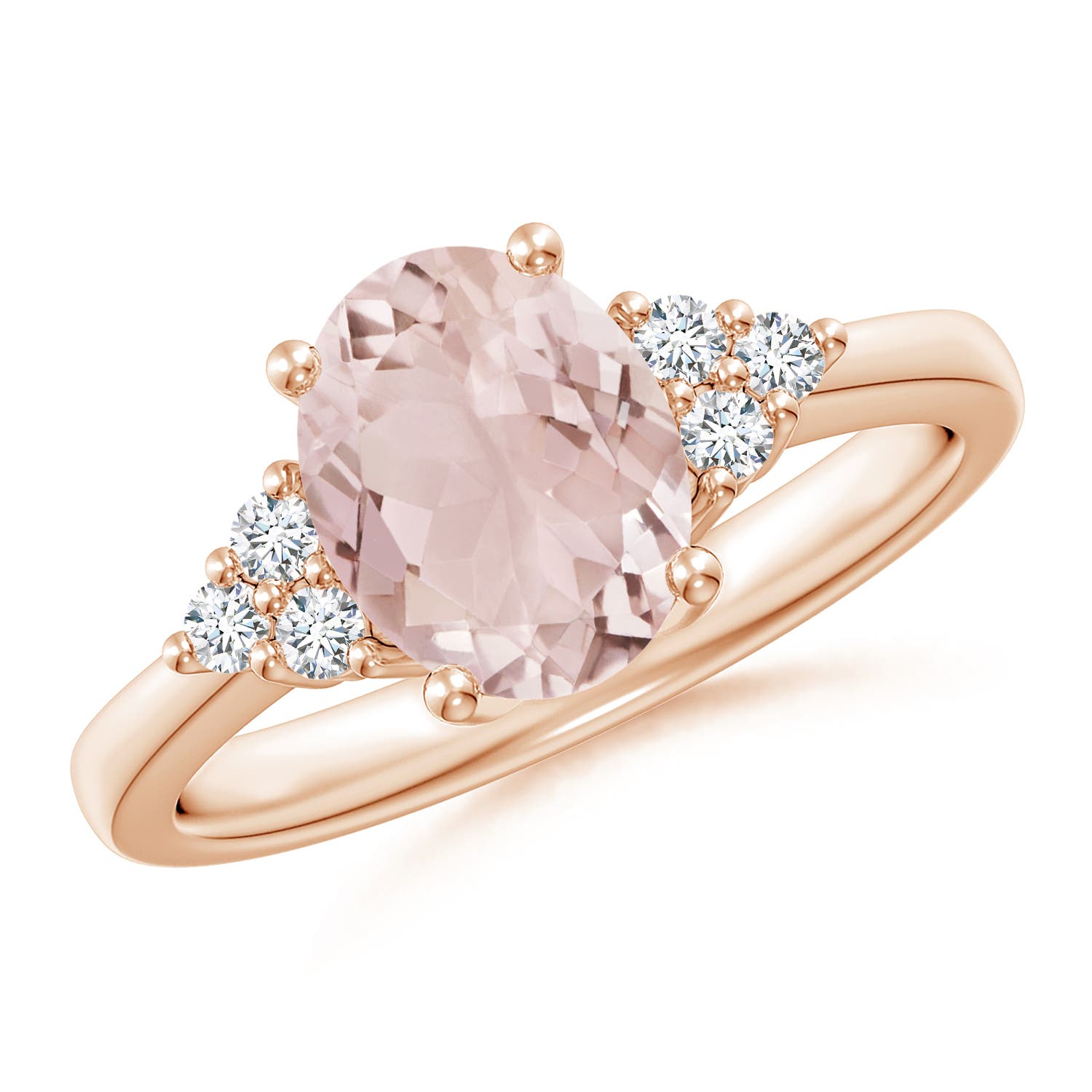 A - Morganite / 1.8 CT / 14 KT Rose Gold