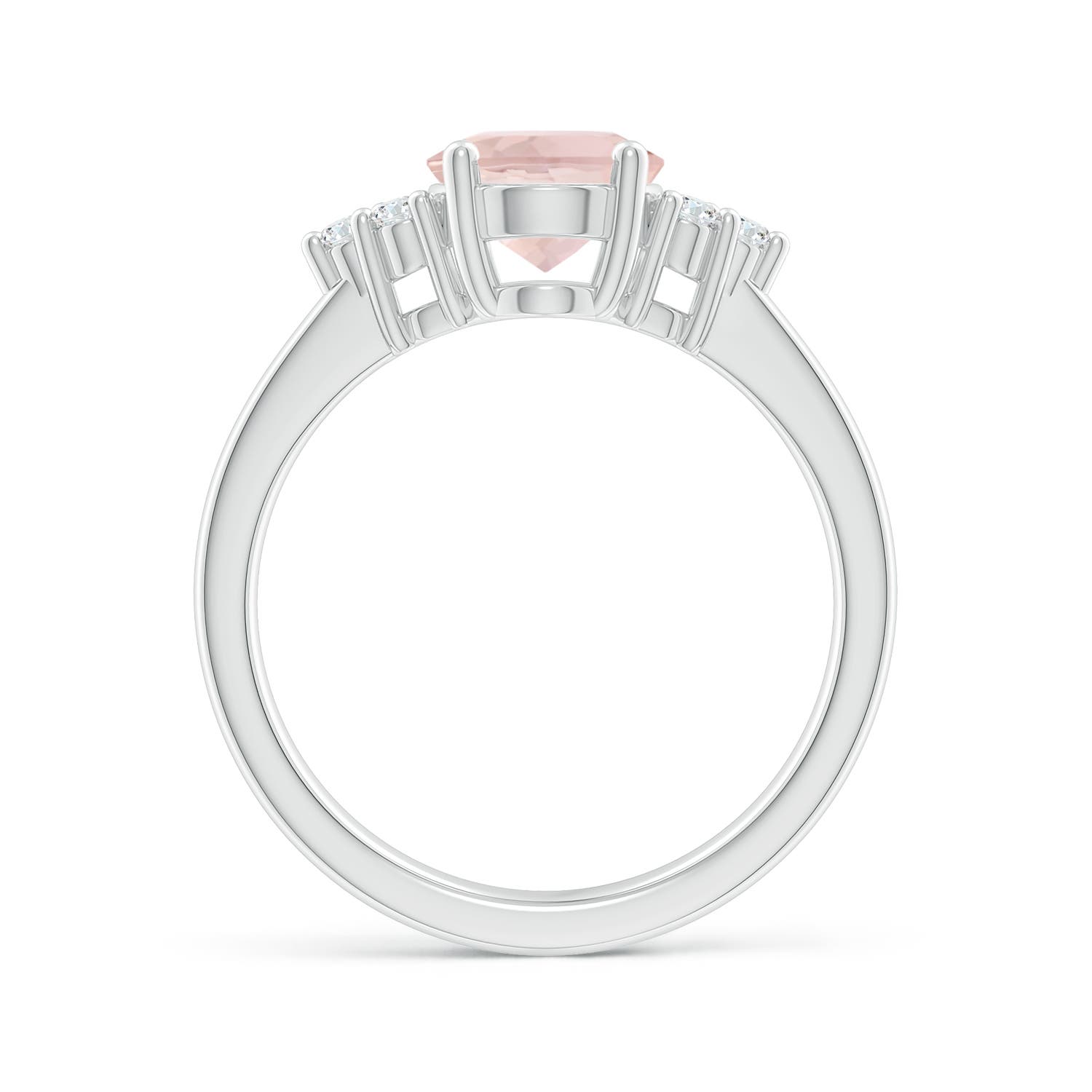 A - Morganite / 1.8 CT / 14 KT White Gold