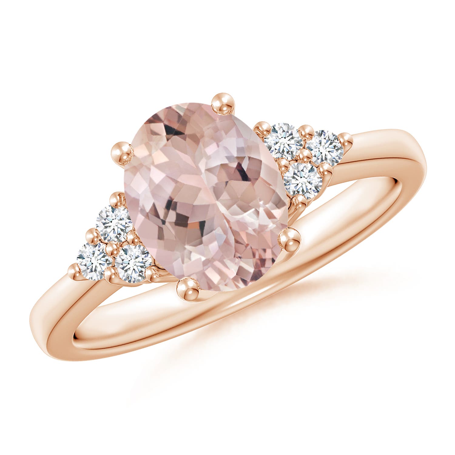 AA - Morganite / 1.8 CT / 14 KT Rose Gold