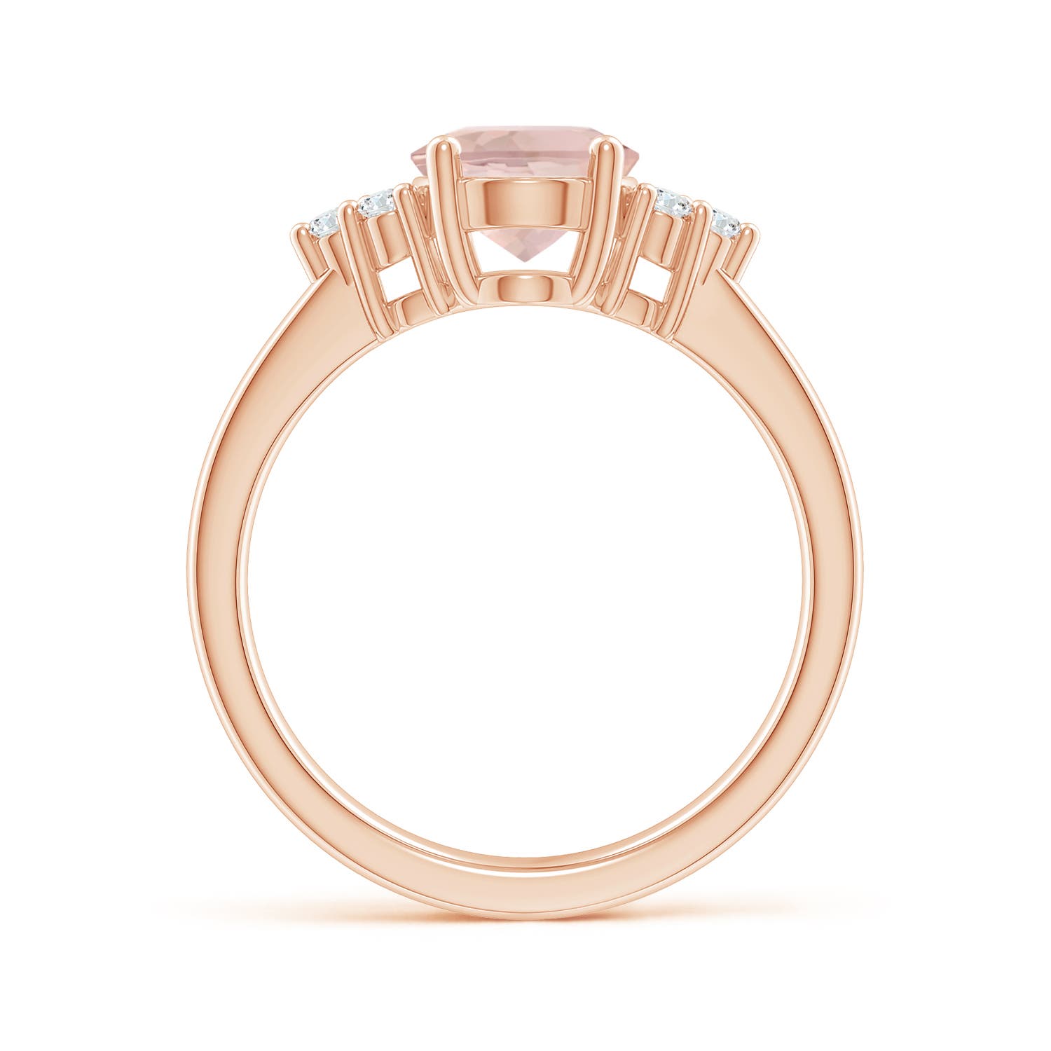 AA - Morganite / 1.8 CT / 14 KT Rose Gold